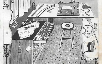 INSTALLER ET ORGANISER SON COIN-ATELIER DE COUTURE
